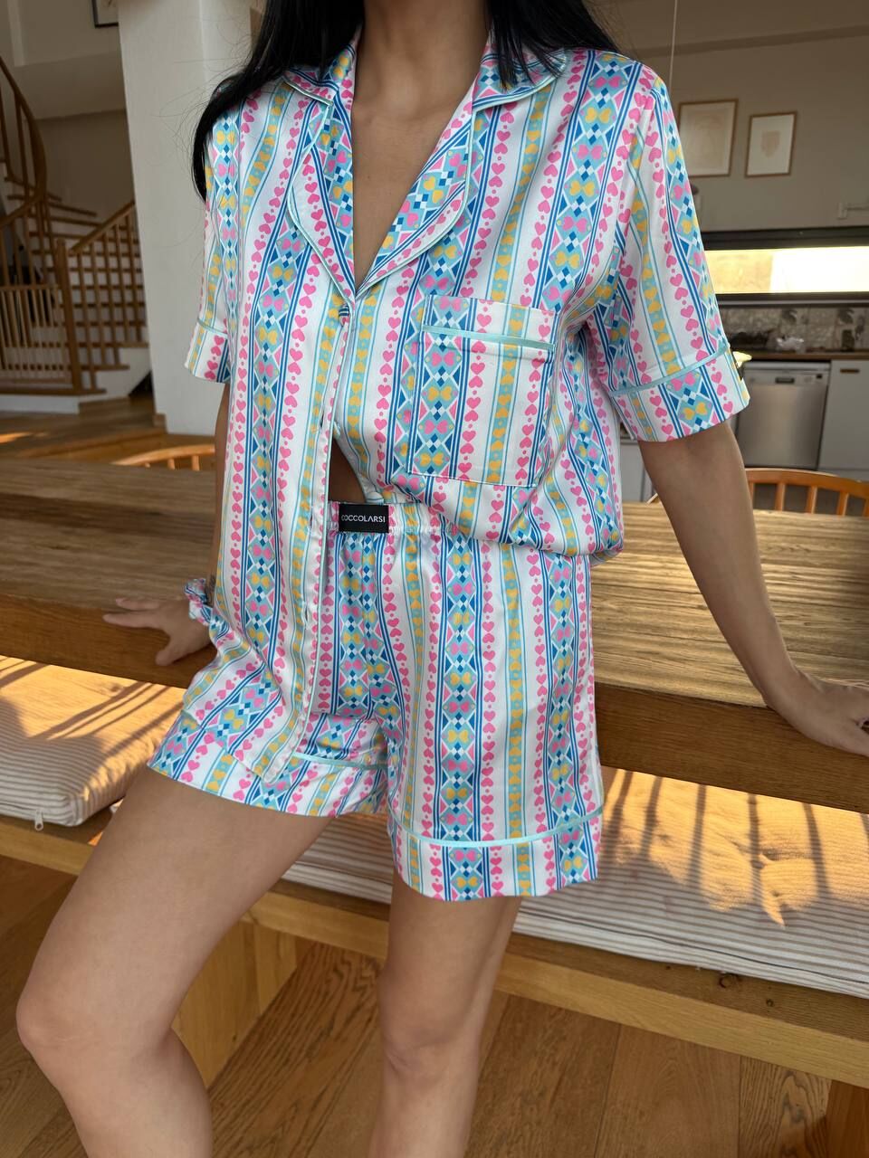 Şortlu Pijama Takımı