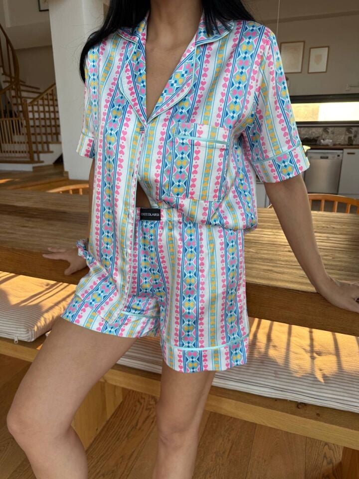 Şortlu Pijama Takımı