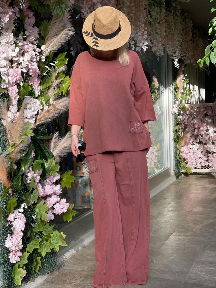 Taşlı Eşofman Takım